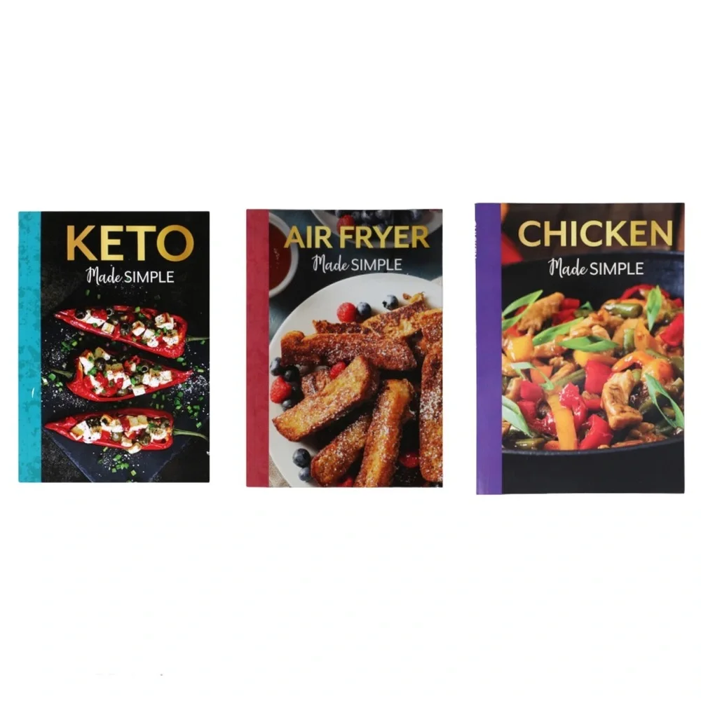 “Cooking Made Simple” Set of 4 Cookbooks NWT